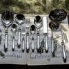 ZISIZ Light Luxury Vintage Forged Lotus Soup Spoon