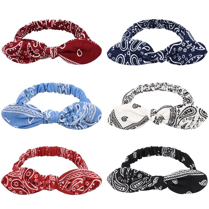 2 Stück Retro Stirnbänder Mit Paisley-Druck – Dehnbar, Für Frauen & Mädchen