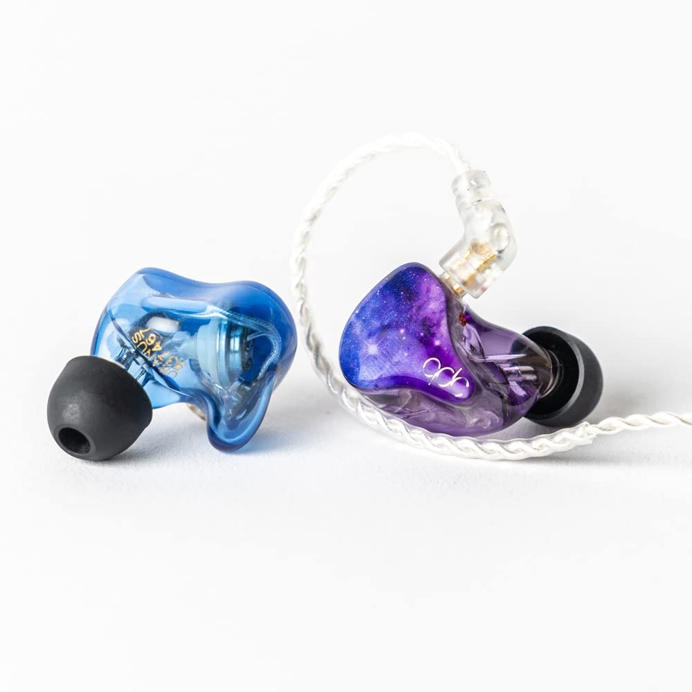 

qdc Hybrid Uranus-S [Earphones with 1BA+1 dynamic hybrid driver] 3.5mm2.5mm4.4mm switchable 3in1 plug adopted