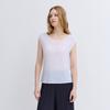 PleaTs Me Organza BoaT Neck Sleeveless T shirT ppTsm026001