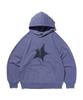 Skull Star Hoodie [Pigment Purple]