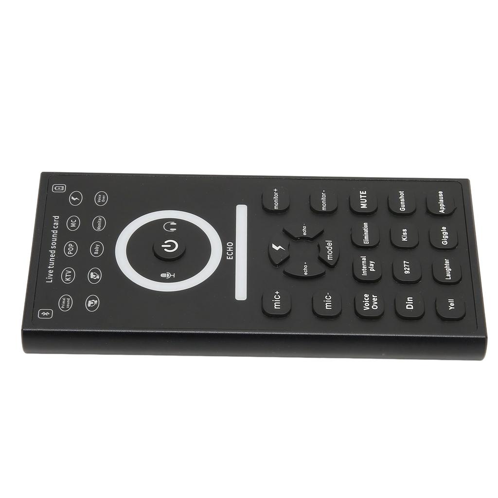 Mini Voice Changer Device Multi Sound Effects Plug and Play Handheld Live Sound Card for Phone PC