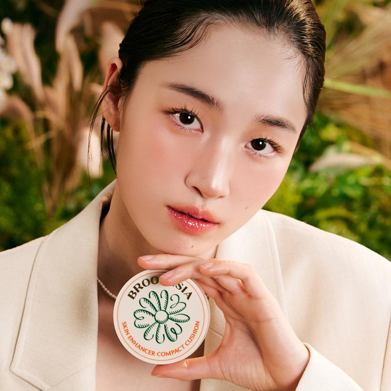 BROOKESIA Skin Enhancer Compact Cushion Glow SPF 40 PA++ 12g