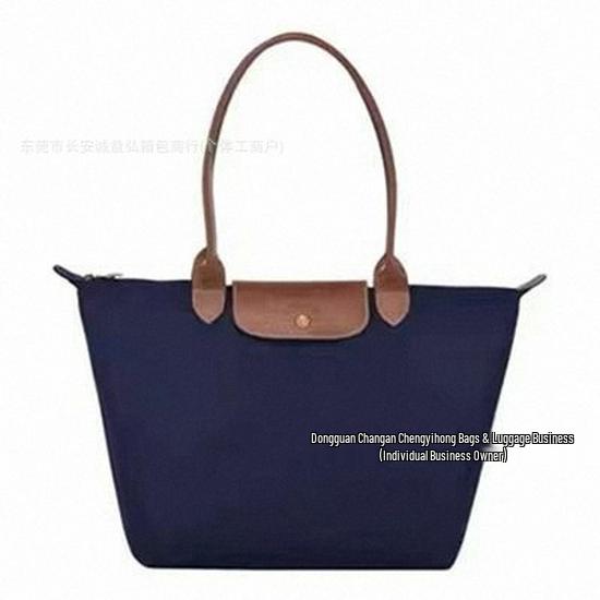 Longxiang 70th Anniversary Classic Waterproof Nylon Shoulder Handbag - Women's Large Capacity Underarm Bag