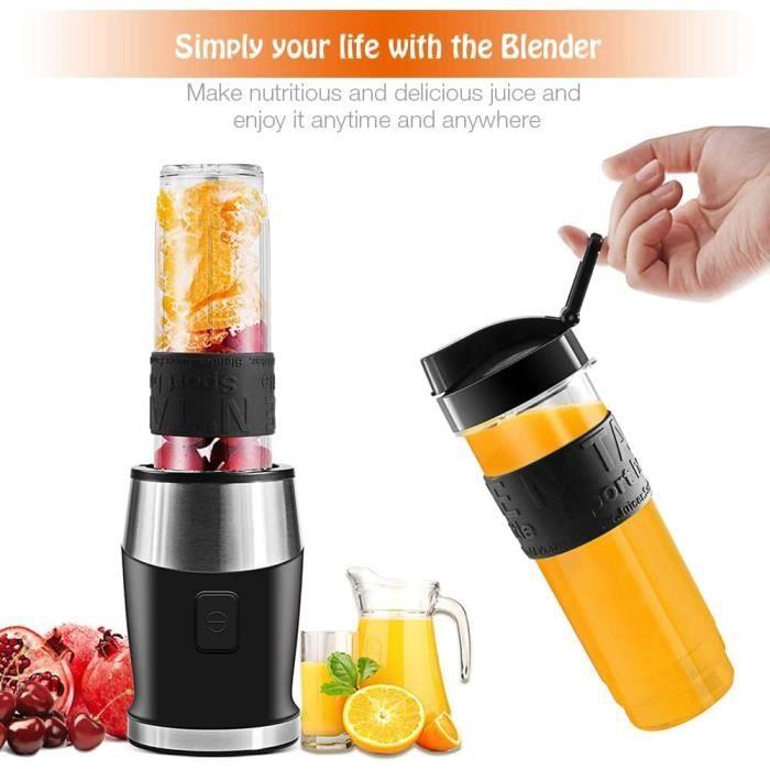 Blender Mixeur 3-en-1 - GENERIC - 700W - 24000 tours/min - 1,2 L - Sans BPA