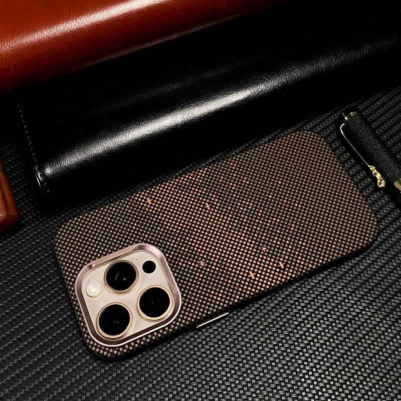 Starry Sky Suitable for IPhone16promax Kevlar Carbon Fiber Magnetic Apple 15 Skin Feeling Protective Cover 14