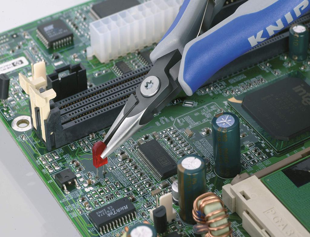 KNIPEX Precision Half 3422130 Pliers, Round, 130mm,