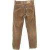 Levi's 80s 719-1529 Vintage Button Back 22 Corduroy pants w28 Brown Men's Used