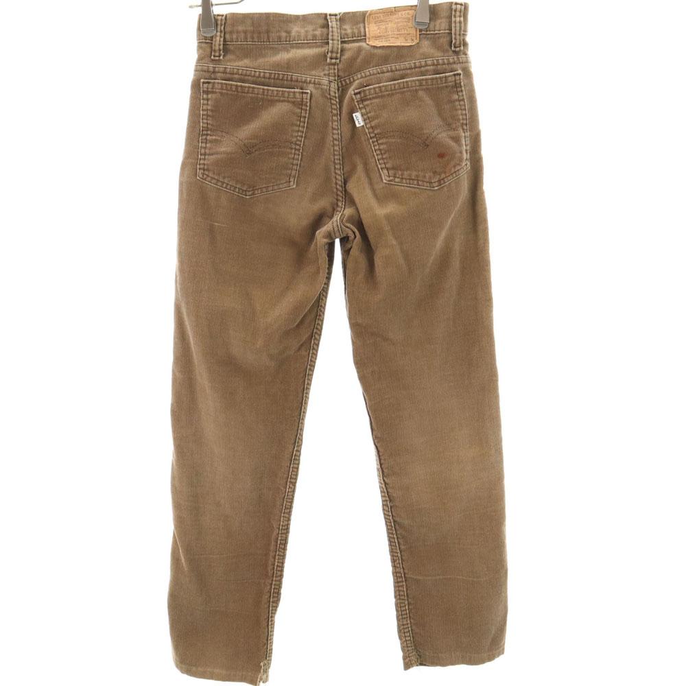 Levi's 80s 719-1529 Vintage Button Back 22 Corduroy pants w28 Brown Men's Used