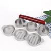 Sturdy Aluminum Alloy Small Patty Maker Kitchens Supplies for Crafting Delicious Burgers Home or During Picnics