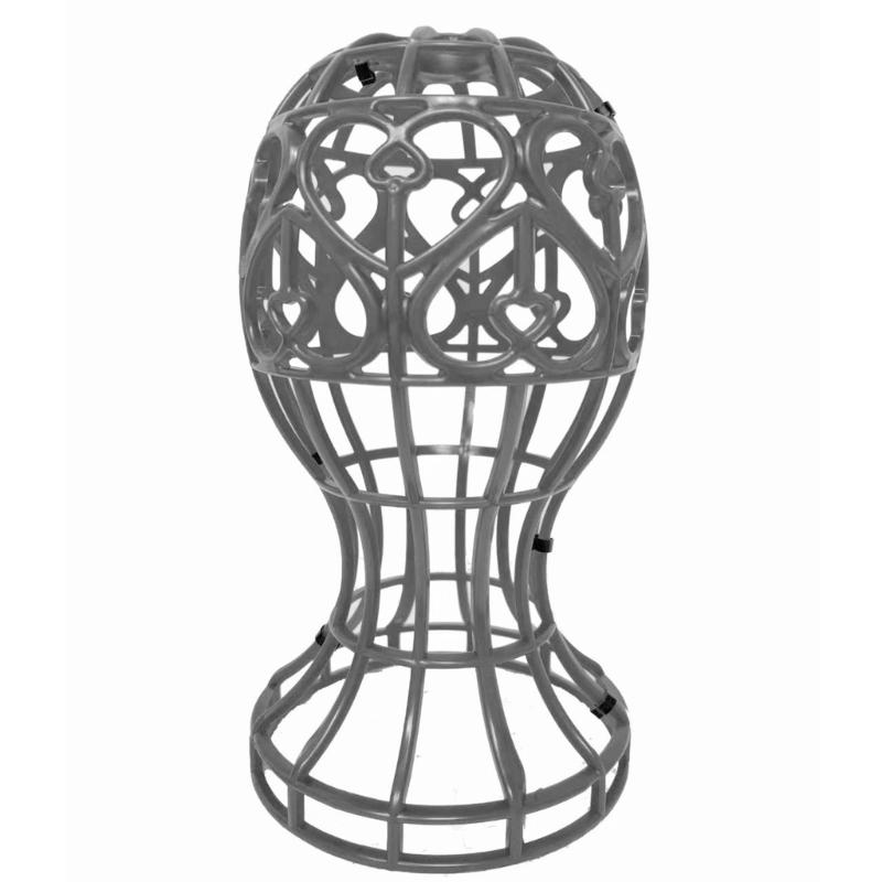 Practical Wig Stand Practical Plastic Storage Rack Hair Accessories Display Holder for Wigs Hats and Cosplay Mask