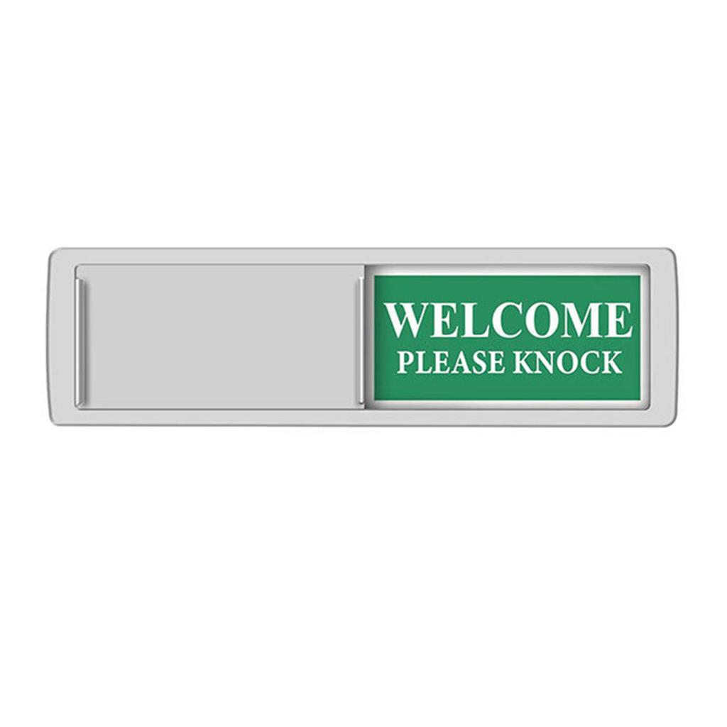 Do Not Disturb Convenient Room Status Sign Vacant Occupied Door Sign In Use Slider for Bathroom and Meeting