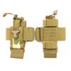 Walkie Talkie Holder Bag Molle Radio Pouch Nylon Waist Pack Pocket Pendant Pouch Hunting Accessories
