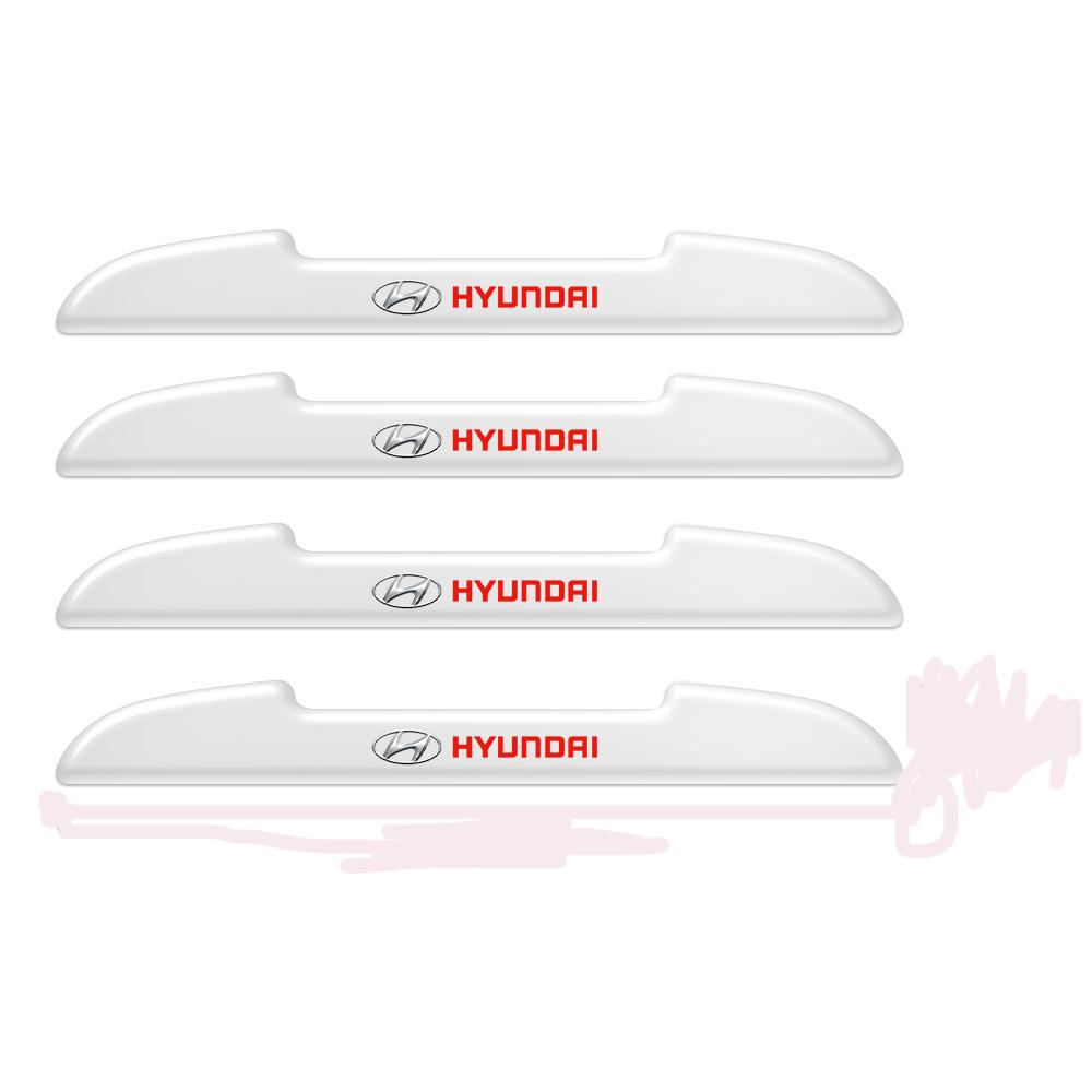 Car 4PCS Door Anti-collision Protect Bar Stickers For Hyundai I10 I20 I30 I40 IX20 IX25 IX35 Tucson Solaris Accent Azera Elantra RR9