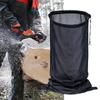 Mulcher Replacement Wood Chipper Bag For Yard Cleanup Polyester Nylon Mesh Two Metal Rope Locks Adjustable Fit