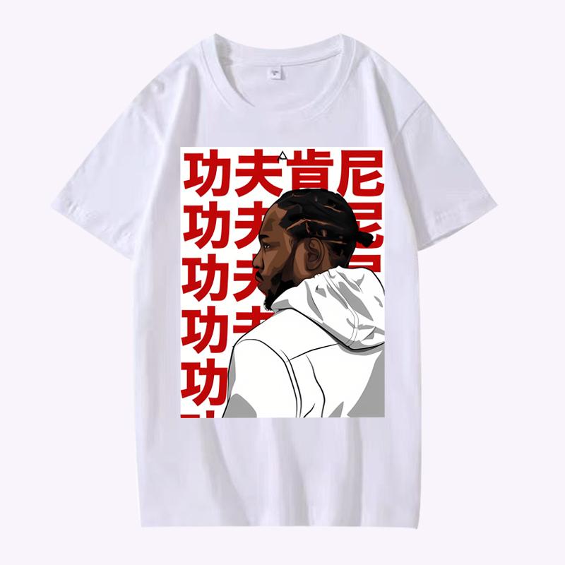 Rapper Kendrick Lamar Oversized T-shirt Men Women 100% Cotton Streetwear Top Fashion Short Sleeve Summer Unisex Plus Sizetops