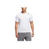 Adidas Fl_Spr Z Ft 3St Comfortable Crew Neck Pullover Short Sleeve T-Shirt Men Tops White DW9826