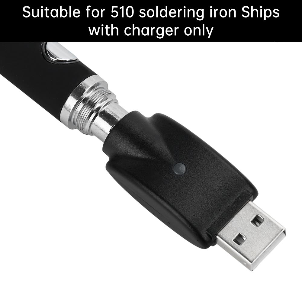 510 Smart Charger LED-Anzeige USB-Aufladung Tragbarer Adapter mit Überladeschutz Für Akkustab & Powerbank 4,2V/420mAh