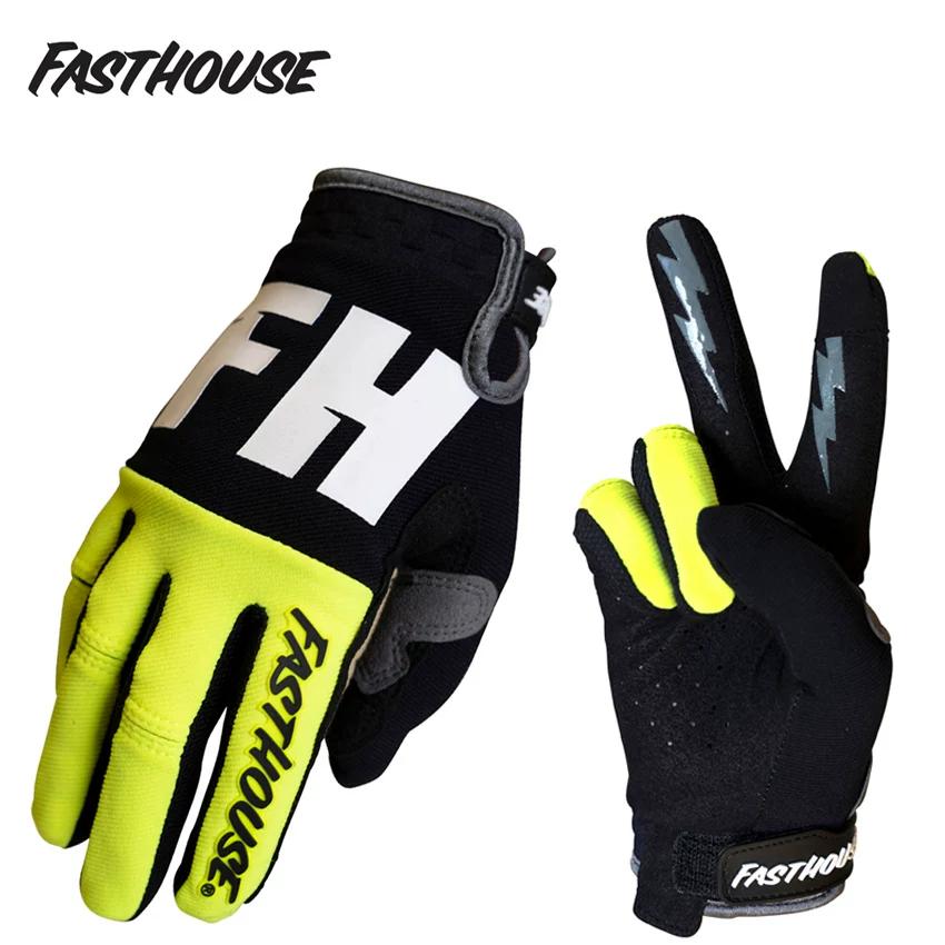 2024 Touch Screen New Red Black Men's and Women's Full Finger Thin Bicycle Mountain Cross-Country Outdoor Sports Riding Gloves
