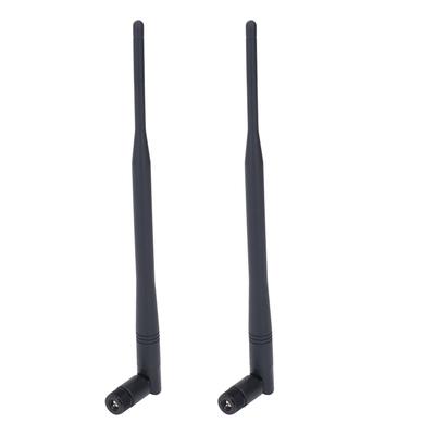 2Pcs Antenna Foldable 4G 12dbi High Gain SMA Male Head Omnidirectional for Router