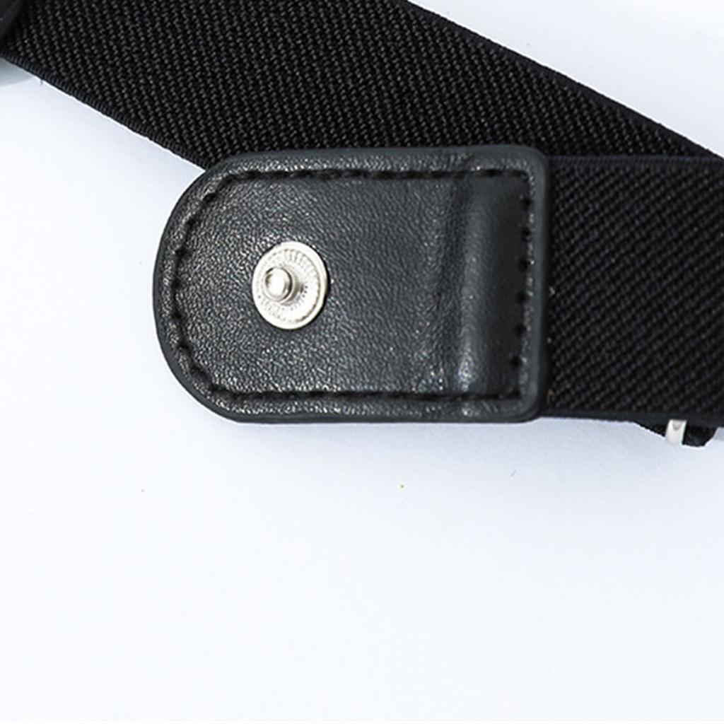 Snap Fastener Belt for All Age Simple All Matching Jeans Waist Strap Universal Waistband Pants Belt Clothing Accessories