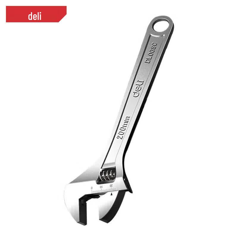 Deli DL008C Adjustable Wrench
