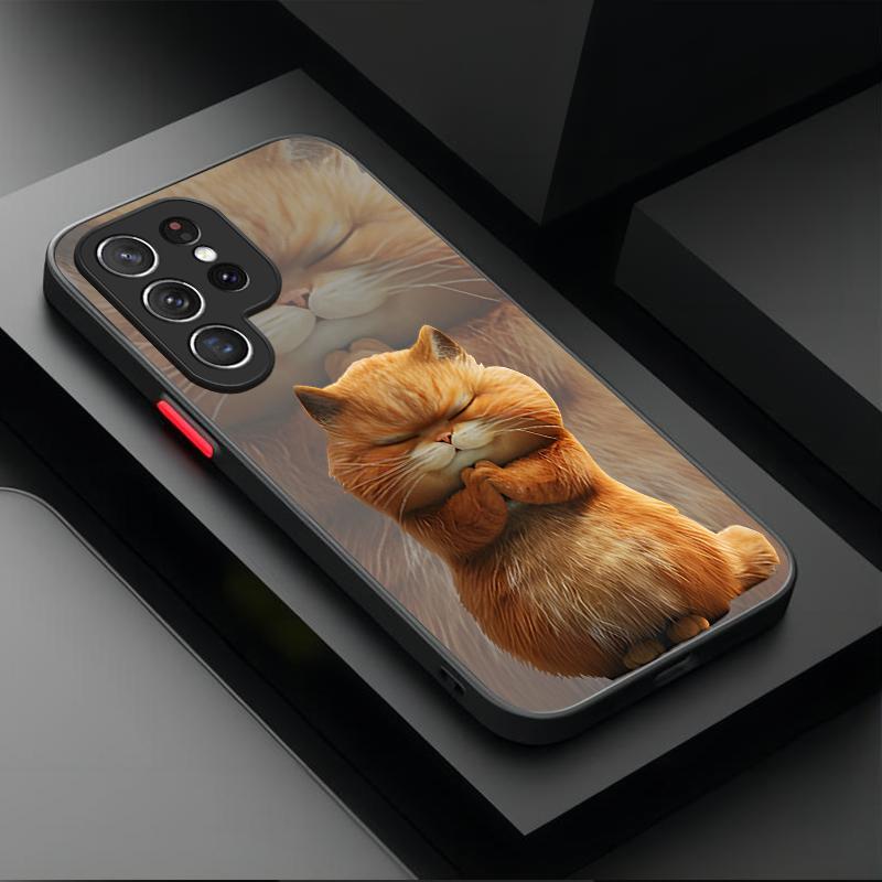 

Милый черно-белый кот Матовый чехол для телефона Для iPhone 17 16 16e 15 14 13 12 Mini 11 Pro XS Max XR X SE 2022 8 7 Plus Чехол iPhone SE (2022)