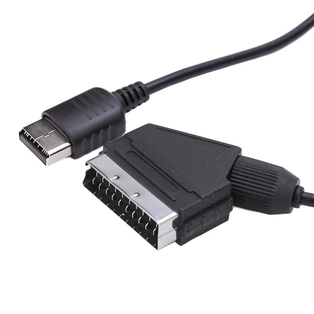 RGB Scart Cable Replacement TV AV Lead RGB Scart Cable Image Definition Improvement for SEGA Dreamcast DC