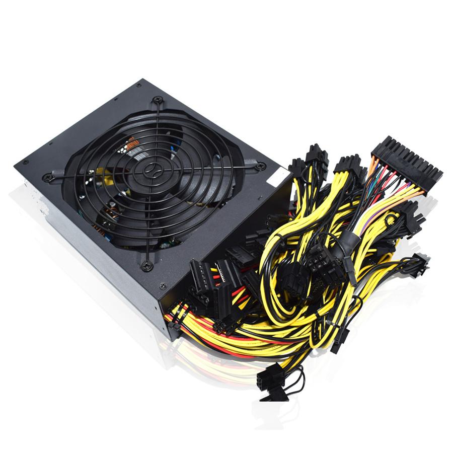 2400W 95% ATX ETH 8-GPU Mining PSU