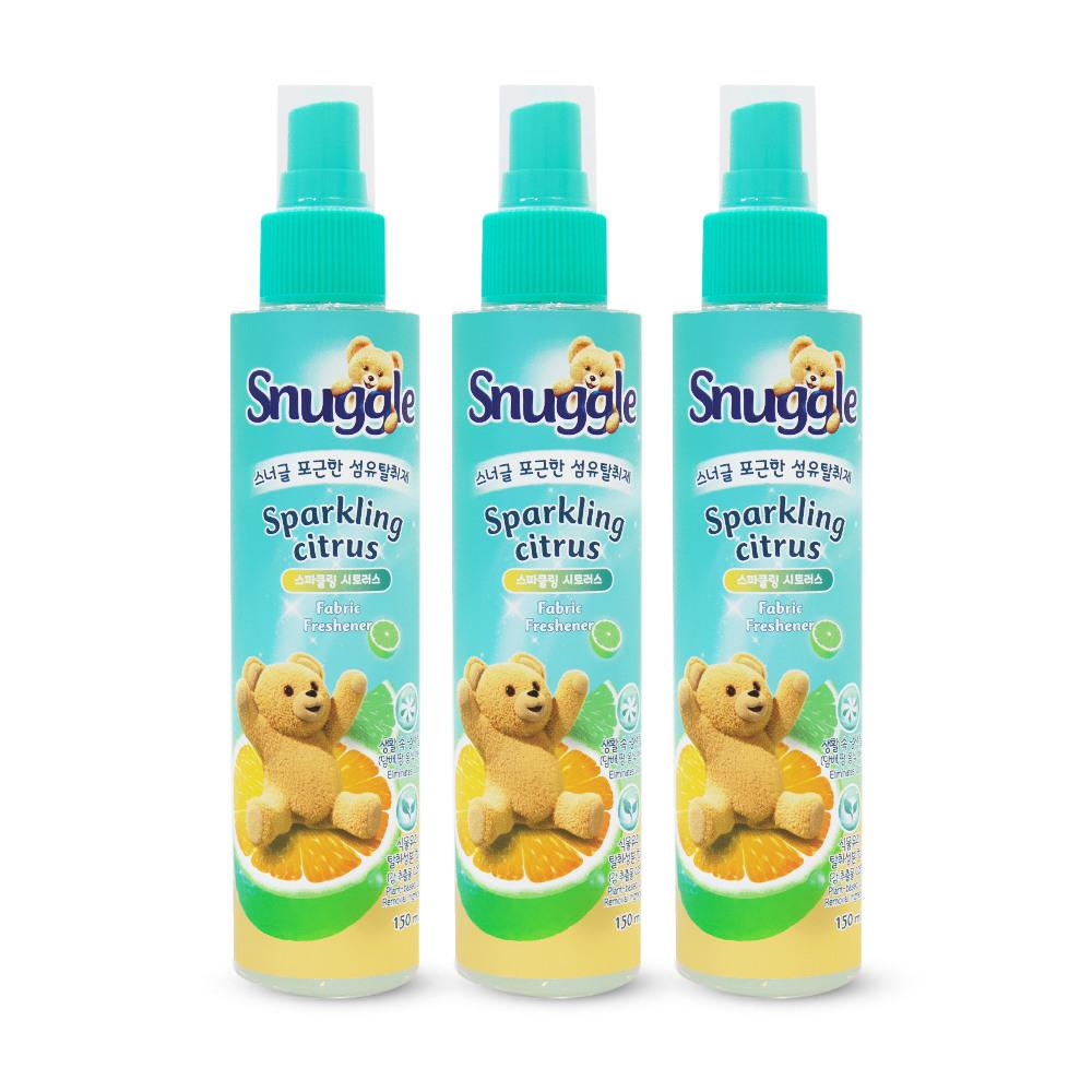 Snuggle Fabric Deodorizer Sparkling Citrus 150ml x 3 Sparkling Citrus 150ml x 3