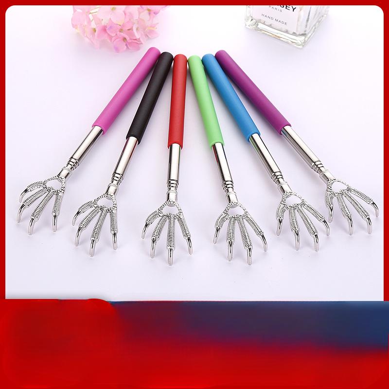 

Телескопическая чесалка для спины Eagle Claw, массажер для спины из нержавеющей стали, чесалка для тела синий