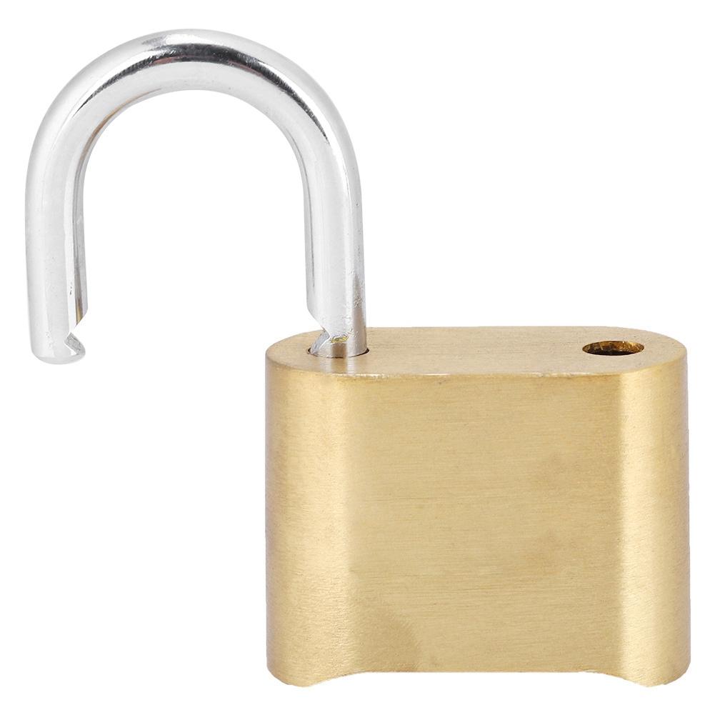 4 Dail Digit Rust Proof Brass Password Lock Combination Padlock Warehouse Cupboard Door Locks