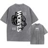 Men's Harajuku Casual Short-sleeved Washed T-shirt Retro Printed Street Hip-hop Retro Punk T-shirt Pickled T-shirt Top