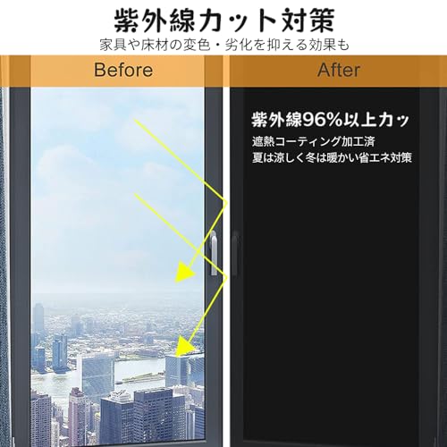 YANIBEST Blackout Sheet, Window Fabric, Window Blackout Sheet, Window Glass Privacy Sheet, Ultra Blackout Curtain, Sunshade Sheet, Blackout Film, Blac