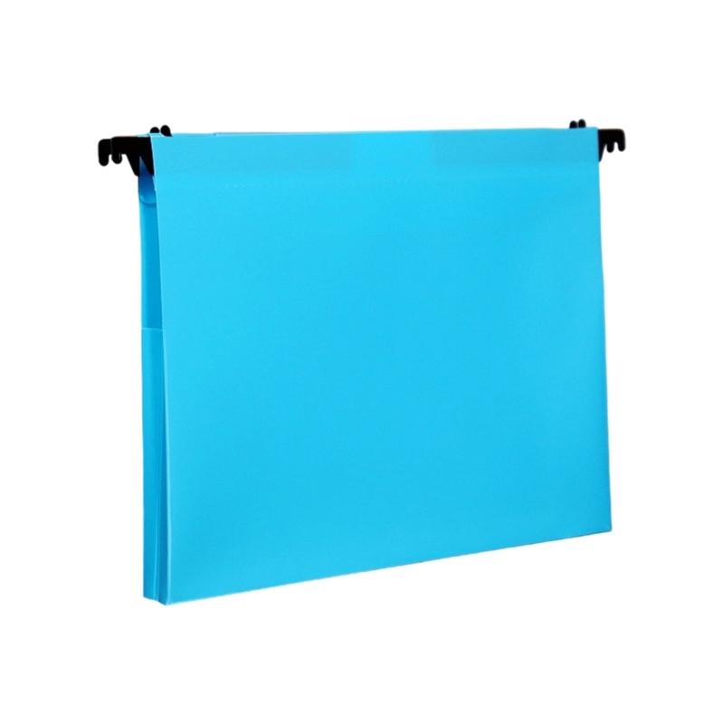 Space Saving Hanging File Organiser Sorting Bag Filing Cabinet Hanging Document Organiser for Document Cards Files Photo