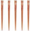 Happy Set of Made In PID1646 J-kitchens Chopsticks, 5, Material Wood, Chopsticks, Japan,