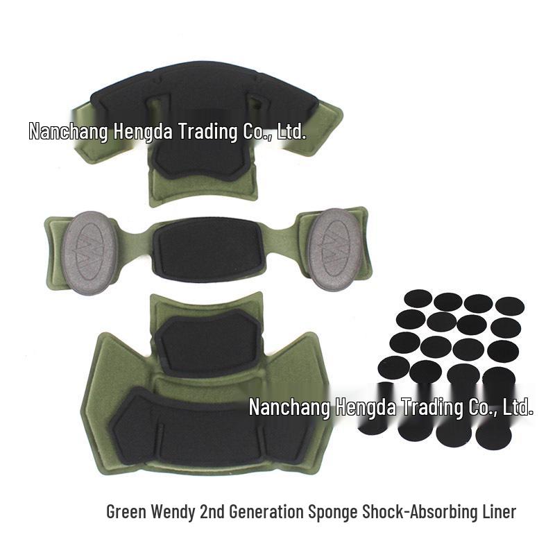 Wendi Second Gen Helmet Liner: Shock-Absorbing, Sponge Pad for CS Tactical Helmet Modifications