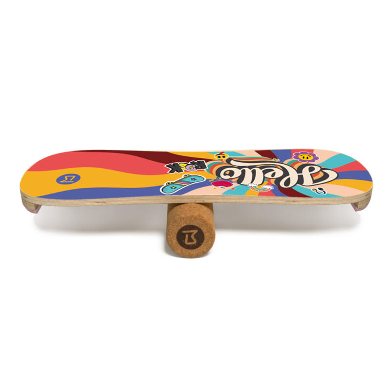 Wood Balance Board (BW Board Rock Hello) Balance Exercise Equipment