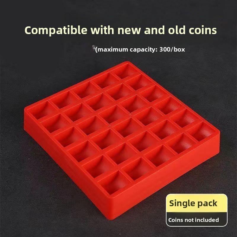 Coin storage box,  new bank specific 300 piece game coin storage and counting box