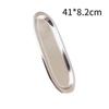 Korean Style Stainless Steel Oval Serving Platter