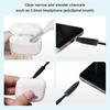 1Pc/1 Set Earphone Cleaning Pen Deep Cleaning Reusable Headset-cleaning Soft Bristle