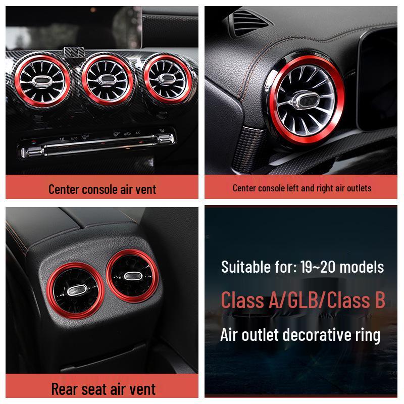 Mercedes-Benz A-Class/GLB/C180L/GLC260L/GLA/CLA Air Vent Ring