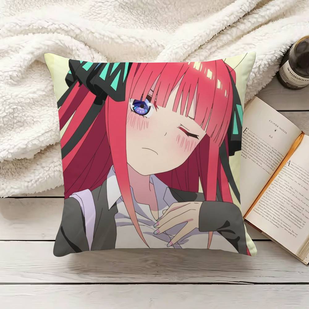 NNino NNakano Anime Pillow Cover Sofa Cushion Cover Home Room Decoration Children Gift