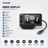 YOLIN YL-61FA Ecran 2,4 inch pentru bicicletă electrică Ecran Color VA Panou de bord Accesorii Ebike pentru bicicletă electrică Rezistent la apă IP66 255nits