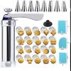 Diy Handmade Cookie Press Machine Cookie Press Icing Kit Cookie Nozzle Cutter Mold Pastry Syringe Cream Cookie Cake Tool