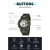 Top Brand Luxury Men's Digital Watches Waterproof Military Wristwatch Stopwatch Sports Watch For Men Clock
