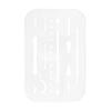 Erasing Shield Drawing Template Shield Drafting Tool Easy To Use Stainless Steel Craft Stencils for Craft