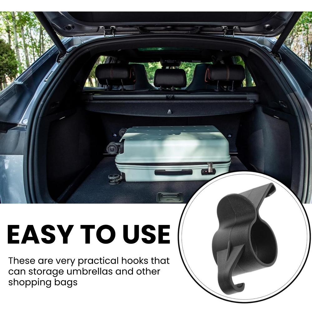 1/2/4PCS Universal Car Umbrella Holder Car Trunk Umbrella Towel Storage Hook Car Accessories Internal Storage Organizer Holders