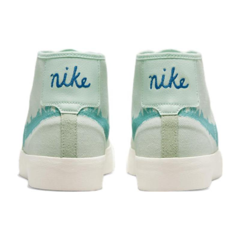 Nike Blazer SB Court Mid Premium Barely Green Sneakers Skateboard Shoes DM8553-300