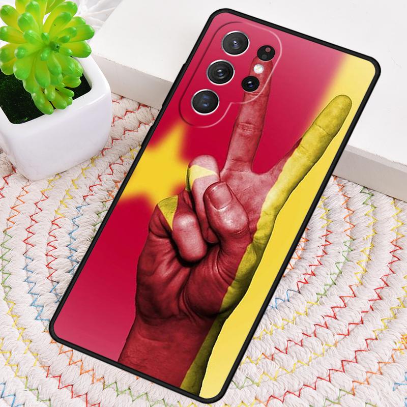 Republic of Cameroon Flag Phone Case For Samsung Galaxy note 10 pro S26 S25 S24 S23 S22 Ultra Plus S21 FE S20 Shockproof Cover